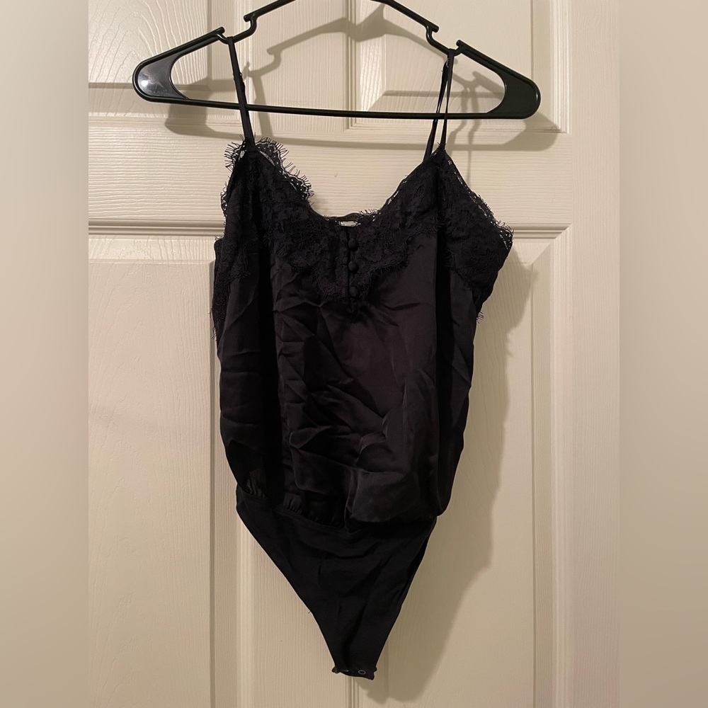 Womens Abercrombie satin bodysuit